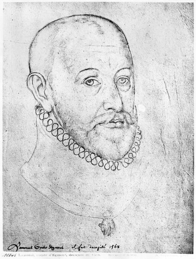 Lamoral (1522-68) hrabia Egmont, z „Recueil d