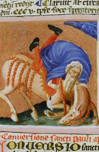 Pani Gen 1111 Strona z Legenda Aurea, Brugia, ok. 1400-10 autorstwa Flemish School
