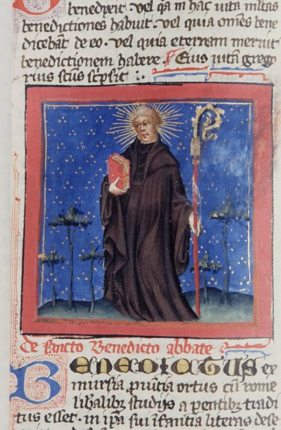 Pani Gen 1111 Strona z Legenda Aurea, Brugia, ok. 1400-10 autorstwa Flemish School