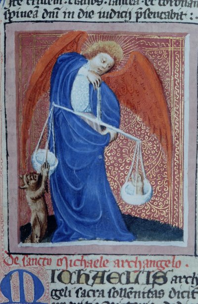 Pani Gen 1111 Strona z Legenda Aurea, Brugia, ok. 1400-10 autorstwa Flemish School