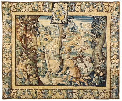 Gobelin mitologiczny, 1600-50 autorstwa Flemish School