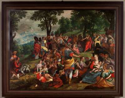 Głoszenie Jana na pustyni autorstwa Flemish School