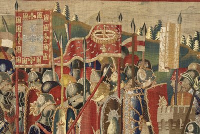 Gobelin przedstawiający podboje króla Portugalii Alfonsa V autorstwa Flemish School