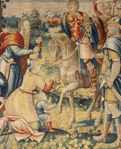 Historia Hannibala, ok. 1570 r. (gobelin) autorstwa Flemish School
