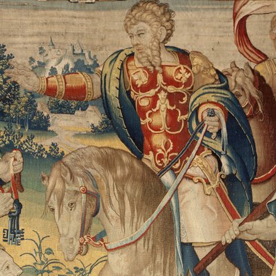 Historia Hannibala, ok. 1570 r. (gobelin) autorstwa Flemish School