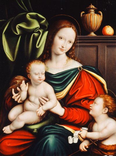 Dziewica i Dzieciątko, autorstwa Flemish School
