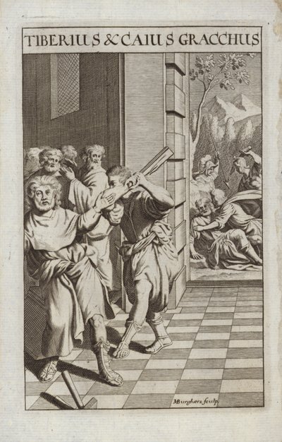 Tyberiusz i Kajusz Grakchus autorstwa Flemish School
