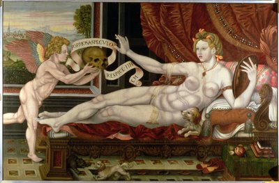Vanitas autorstwa Flemish School
