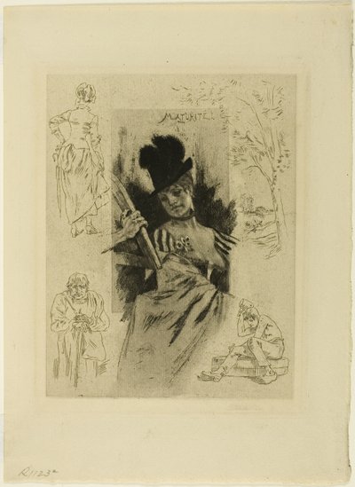 Dojrzałość autorstwa Félicien Rops