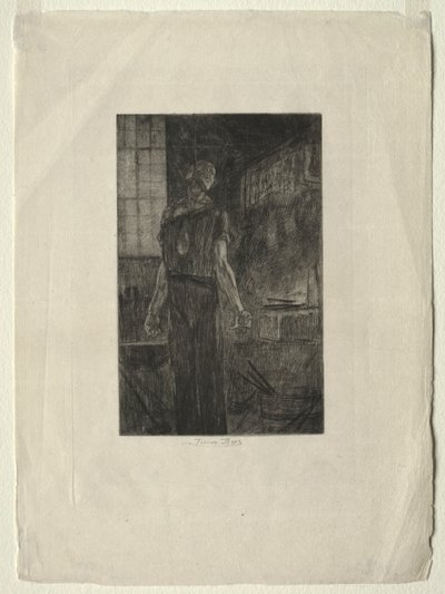 Powieszenie Levallois-Perret, c. 1880. autorstwa Félicien Rops