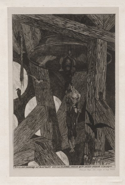 Legenda i przygody Ulenspiegela i Lamme Goedzak: Wisielec..., 1867. autorstwa Félicien Rops