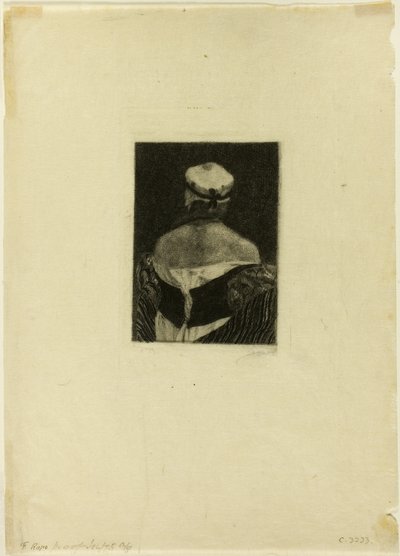 Modelka autorstwa Félicien Rops