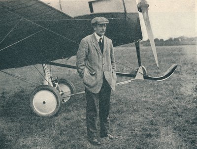 Wyścig Londyn-Brighton: Harold Barnwell, pilot Martinsyde, 1913 1934 autorstwa Flight Photo