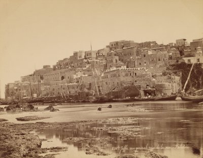 Jaffa, widok ogólny od strony morza - Palestyna autorstwa Félix Bonfils