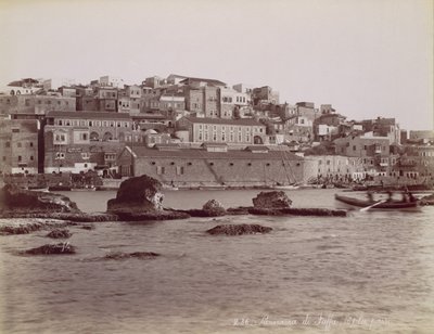 Panorama de Jaffa, ca. 1880. autorstwa Félix Bonfils