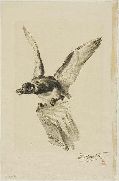 Frontispis dla grawerów z XIX wieku autorstwa Félix Henri Bracquemond