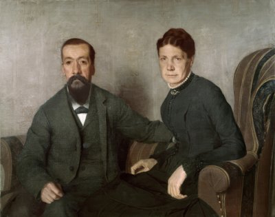 Portret rodziców artysty autorstwa Félix Vallotton