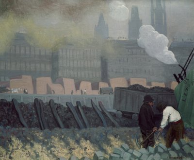 Port w Rouen autorstwa Félix Vallotton