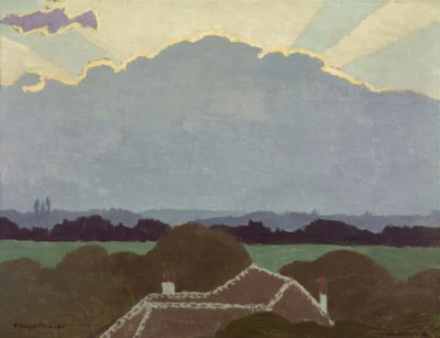 Wielka chmura autorstwa Félix Vallotton