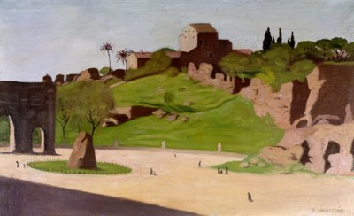 Forum Romanum autorstwa Félix Vallotton