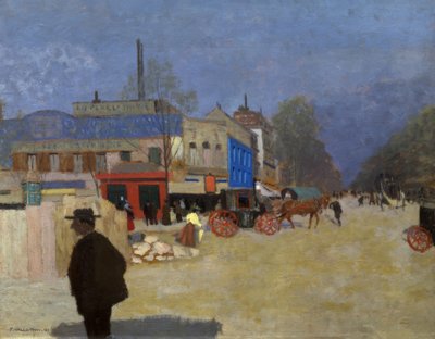 Place Clichy autorstwa Félix Vallotton