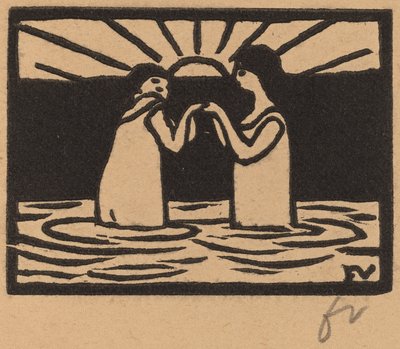 Zabawa w słońcu (Jeux au soleil) autorstwa Félix Vallotton