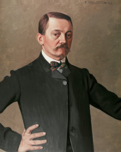 Autoportret autorstwa Félixa Vallottona autorstwa Félix Vallotton