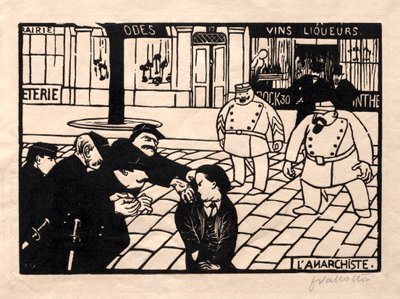Anarchista autorstwa Félix Vallotton