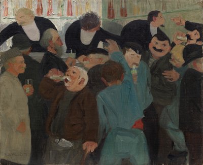 Bistro autorstwa Félix Vallotton