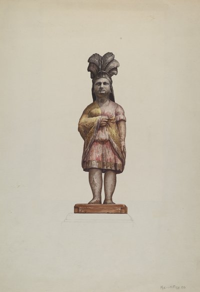 Indyjski sklep z cygarami autorstwa Flora Merchant