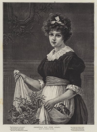 Boże Narodzenie znowu nadeszło! autorstwa Florence Claxton