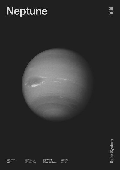 Neptun: Minimal Planets Datas, 2023 (wersja cyfrowa) autorstwa Florent Bodart