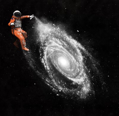 Space Art, 2016 (w wersji cyfrowej) autorstwa Florent Bodart