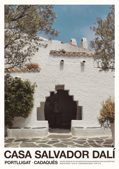 Drzwi kwadratowe - Casa Salvador Dalí, 2023 r. (zdjęcie ilustracyjne) autorstwa Florent Bodart