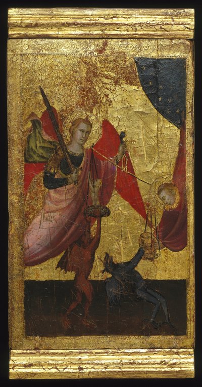 Święty Wawrzyniec wstawia się za duszą cesarza Henryka II autorstwa Florentine Lorenzo di Niccolò