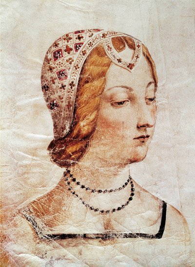 Miniatura przedstawiająca Laure autorstwa Florentine School