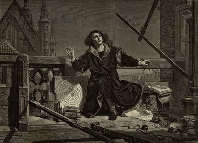 Nicolaus Copernicus After Jan Matejko, 1874. autorstwa Florian Stanislaw Cynk