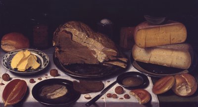 Śniadanie, 1615-1620 autorstwa Floris Gerritsz van Schooten