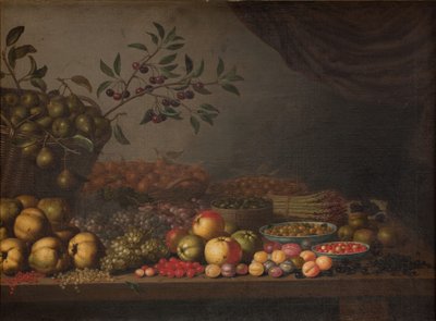 Koszyk na owoce autorstwa Floris Gerritsz van Schooten