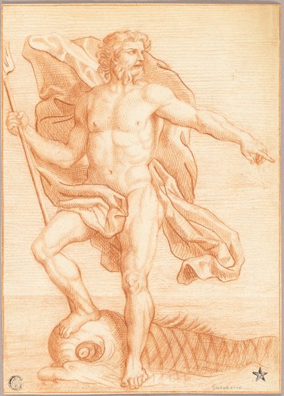 Neptun autorstwa Follower of Charles Le Brun