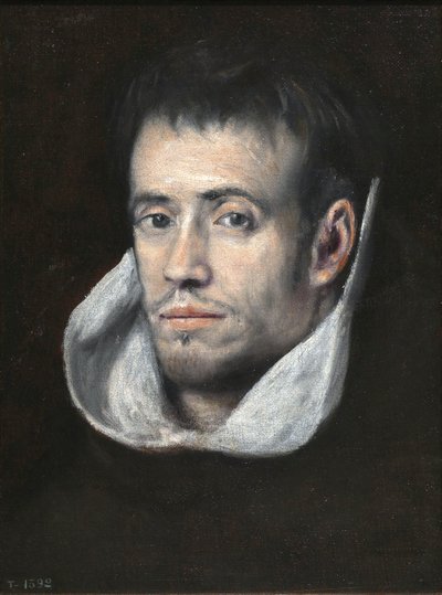 Portret dominikańskiego (lub trynitarnego) zakonnika autorstwa Follower of El Greco