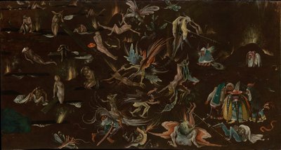 Sąd Ostateczny (fragment), ok. 1530-1540 autorstwa Follower of Hieronymus Bosch