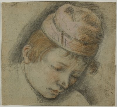 Szef Młodzieży w Różowej Czapce autorstwa Follower of Jacopo Bassano