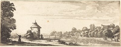 Gołębnik autorstwa Follower of Jacques Callot
