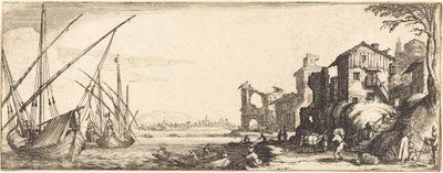 Mały Port autorstwa Follower of Jacques Callot