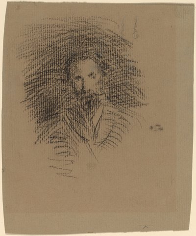 Charles L. Freer (?) autorstwa Follower of James McNeill Whistler
