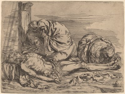 Lamentacja autorstwa Follower of Jusepe de Ribera