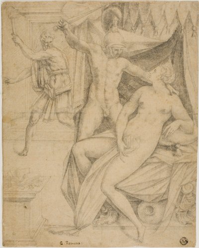Tarquin i Lukrecja autorstwa Fontainebleau School