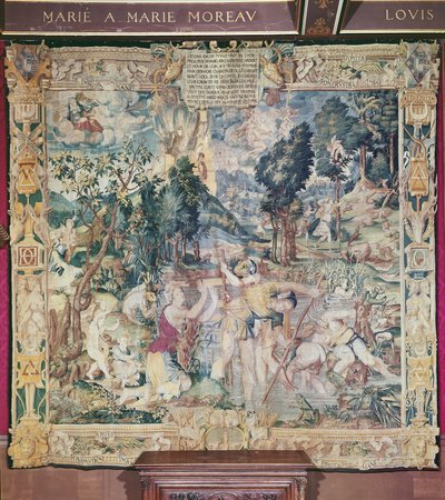 Historia Latony z Historii Diany autorstwa Fontainebleau School