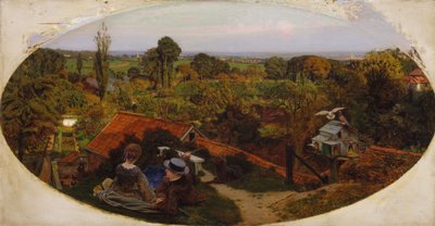 Angielskie jesienne popołudnie autorstwa Ford Madox Brown